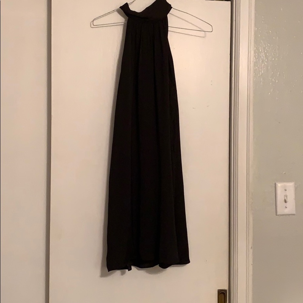 Molly Green Black Halter Dress